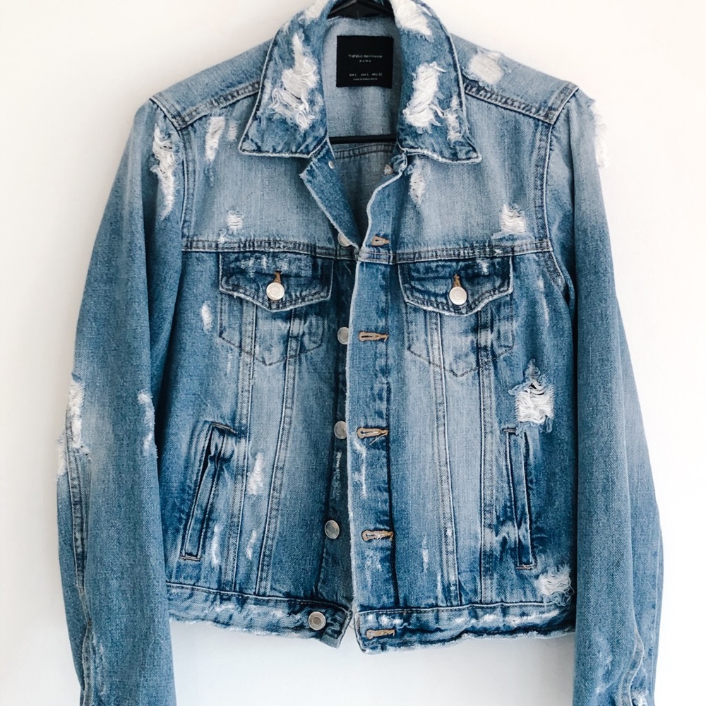 ZARA DENIM JEAN JACKET